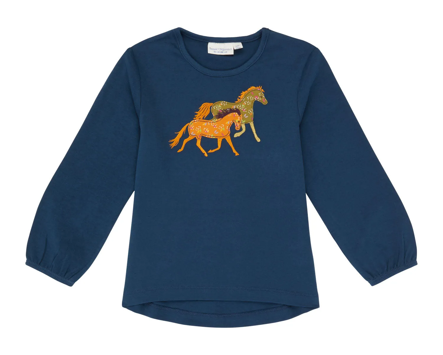 Sense Organics Langarm Mädchen Shirt Bio Baumwolle