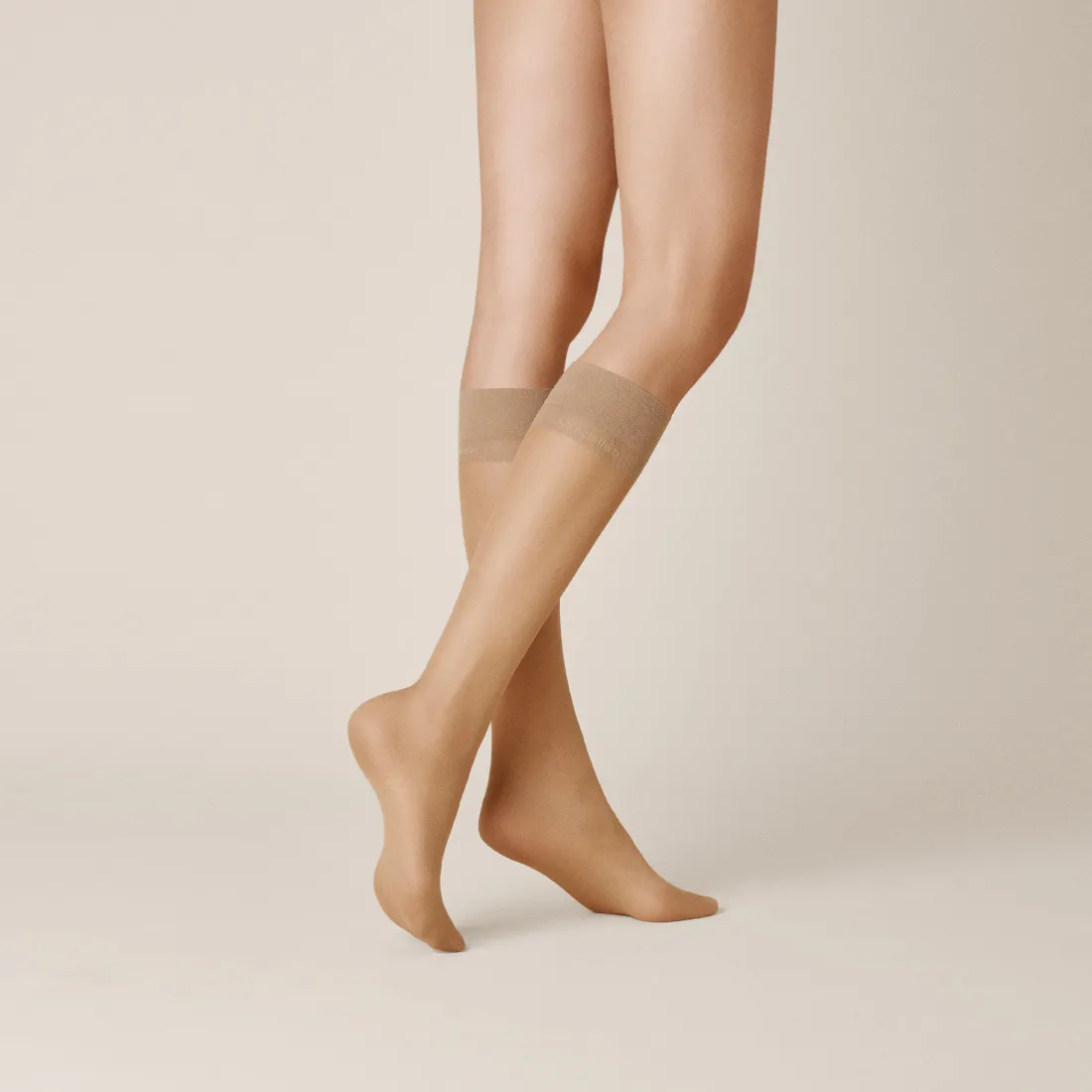 3er Pack Kunert Chinchillan Run Stop 20 Damen Kniestrümpfe 20 DEN