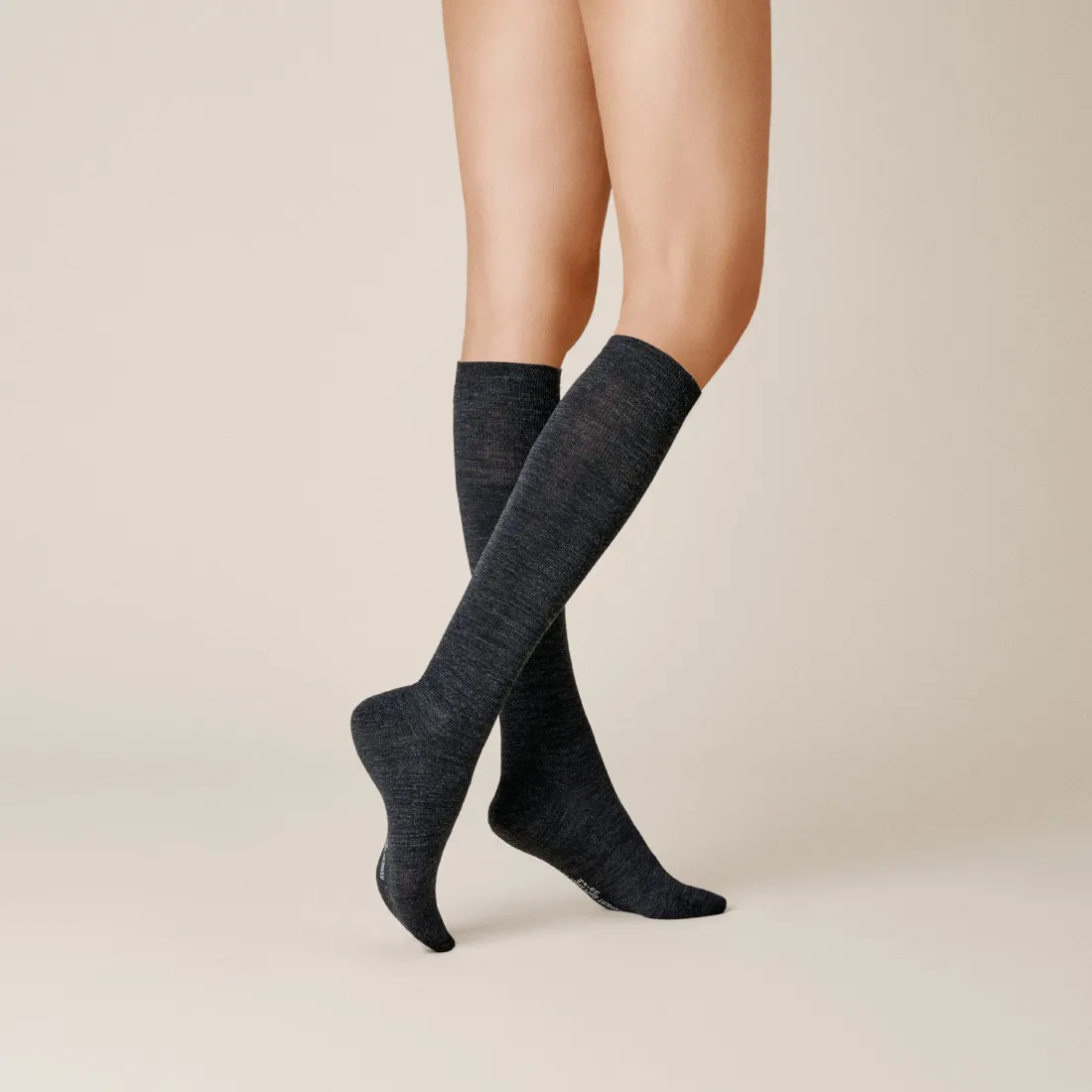 Kunert Soft Wool Cotton Damen Kniestrümpfe