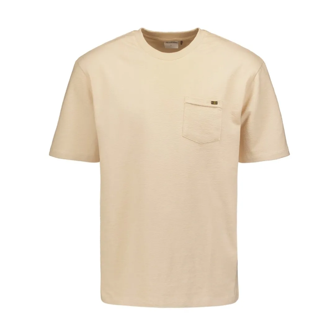 No Excess Herren T-Shirt Oversize beige 23360341 122 cement