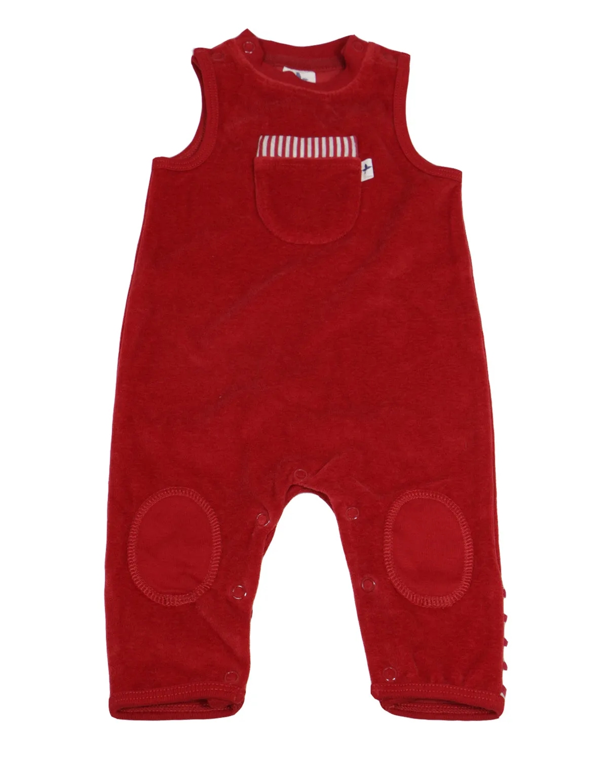 Nicki Strampler Baumwolle (Bio), Farbe ziegelrot