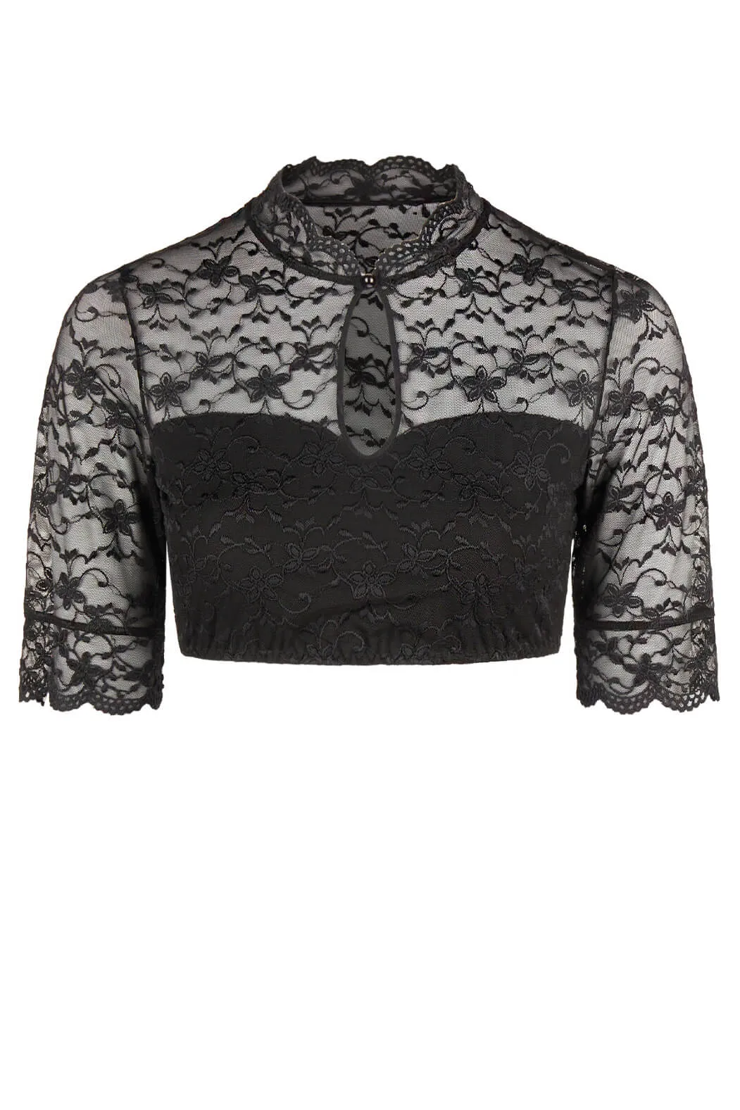 Nina von C. Dirndl Bluse Annette 1/2 Arm