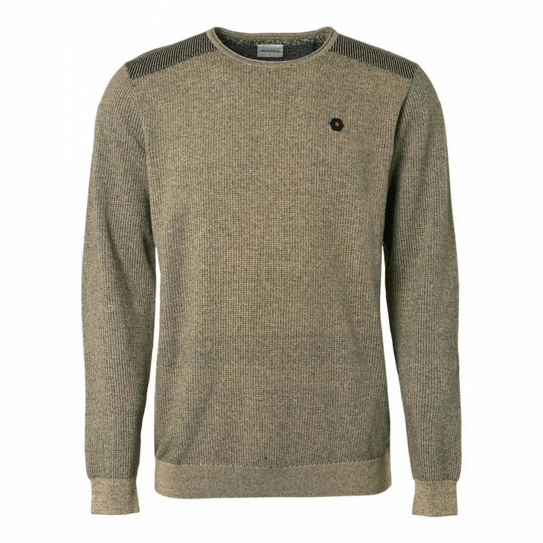No Excess Herren Pullover Strickpullover grau 21230821SN 014 stone