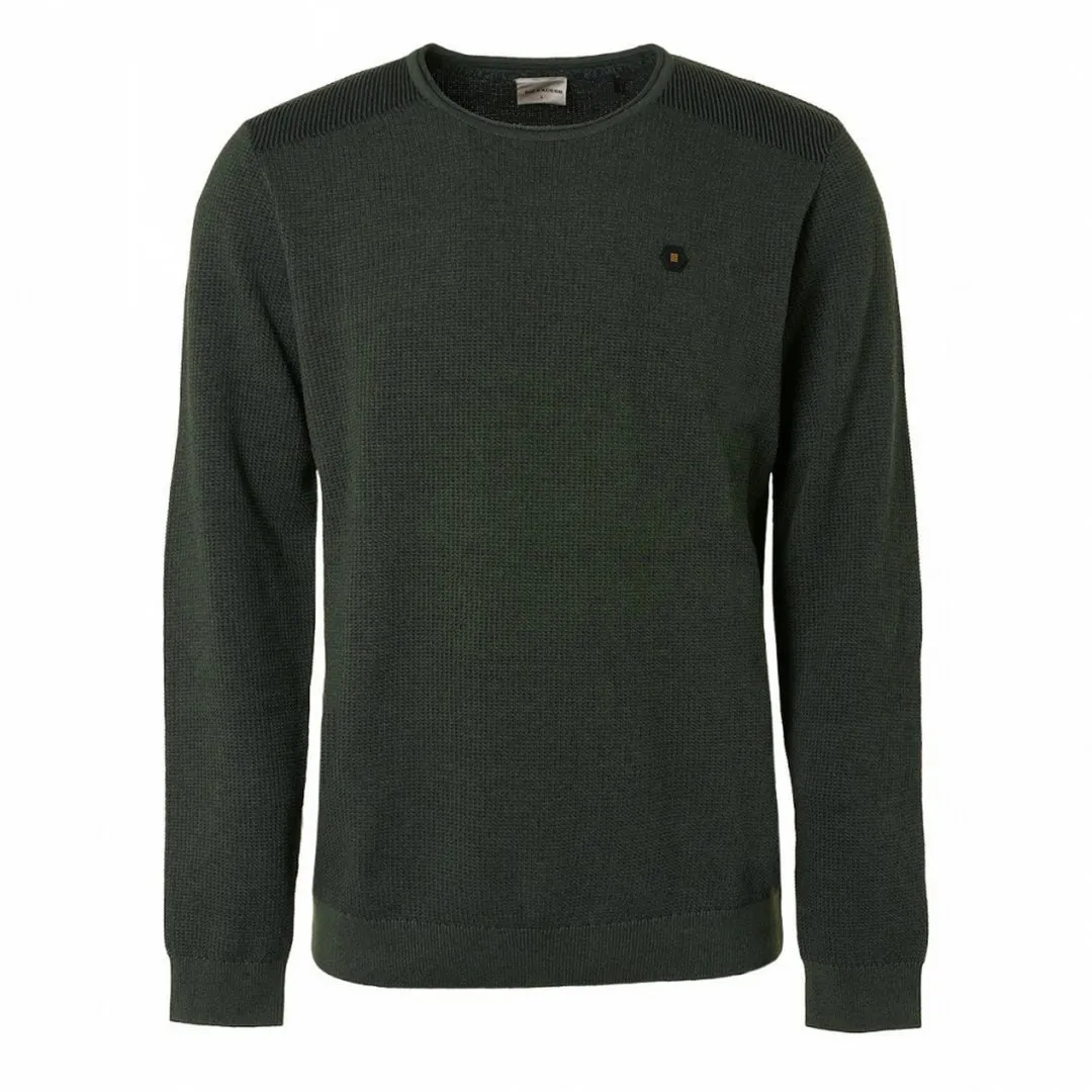 No Excess Herren Pullover Strickpullover grün 21230821SN 052 dark green