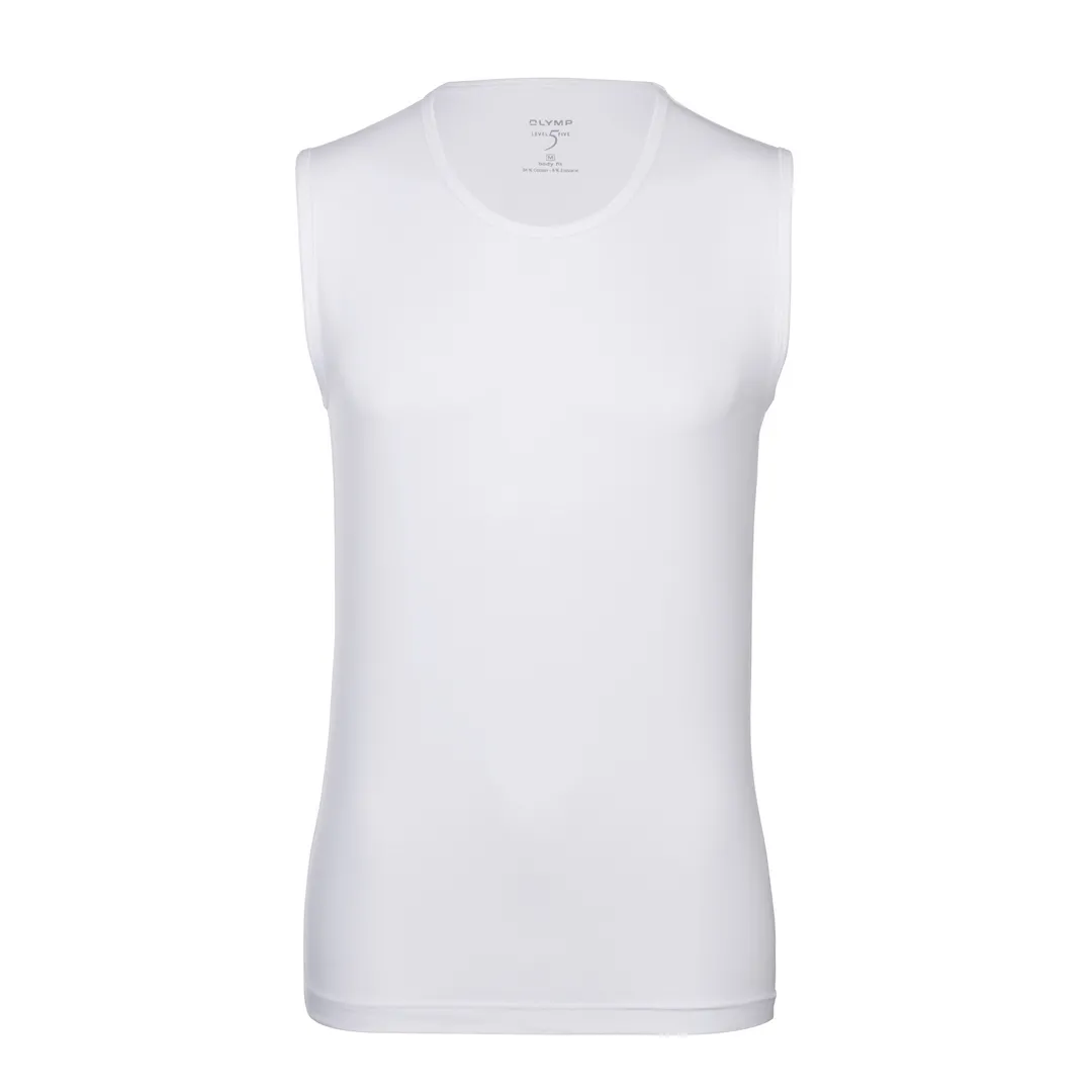 OLYMP Level Five Unterzieh-T-Shirt weiß unifarben 080200 00