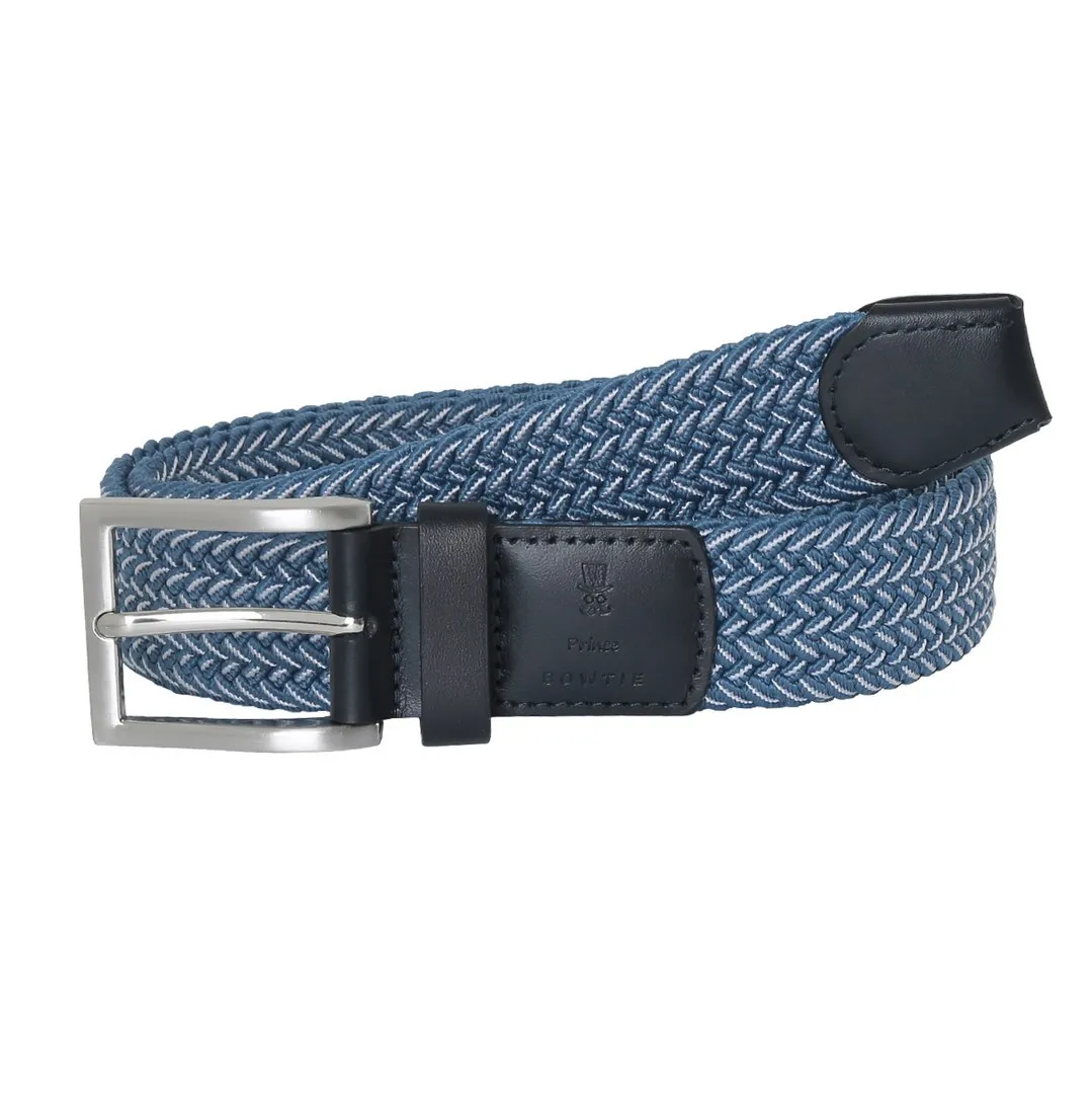 Prince Bowtie Gürtel Flechtgürtel blau G4147 3300