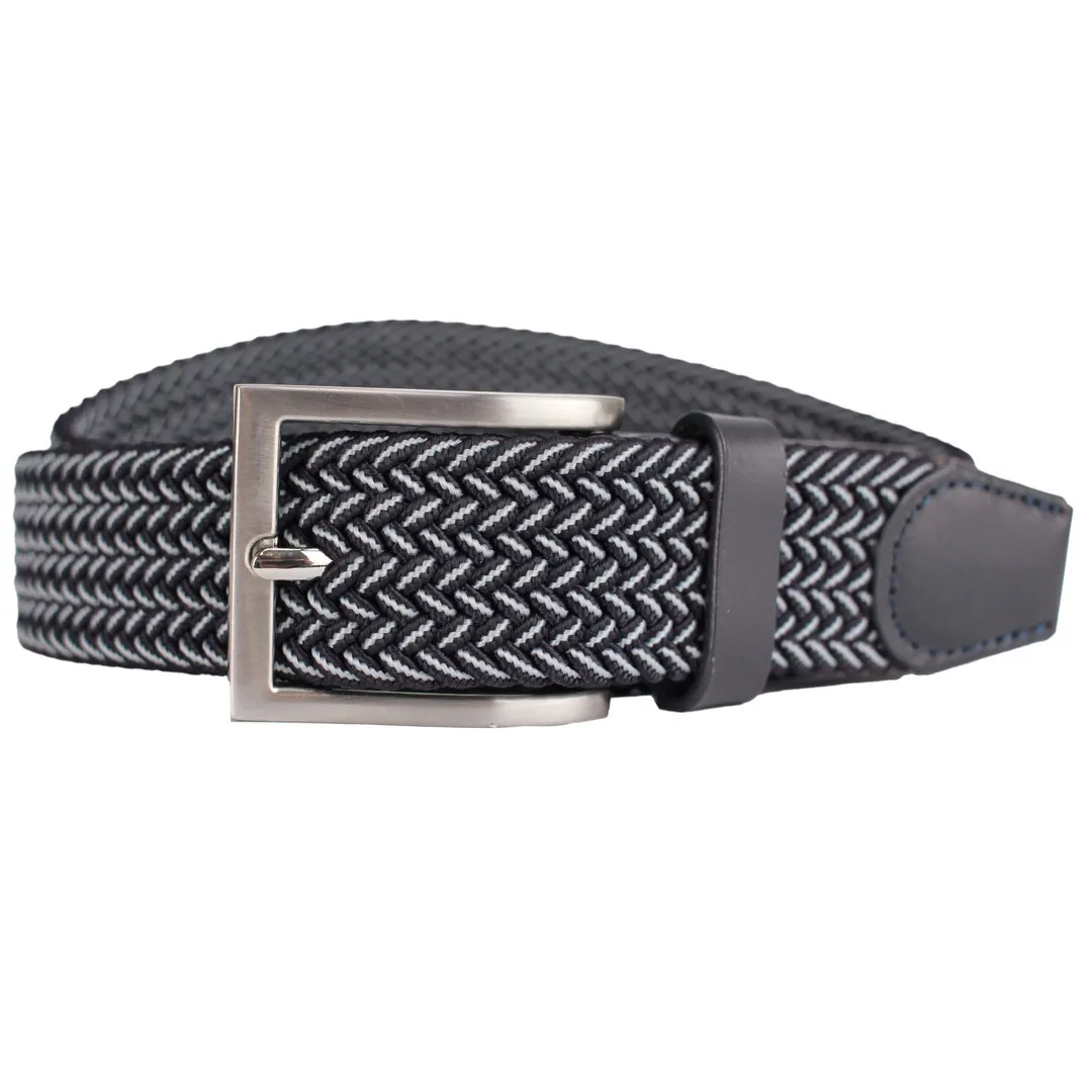 Prince Bowtie Gürtel Flechtgürtel blau G4147 3900 marine