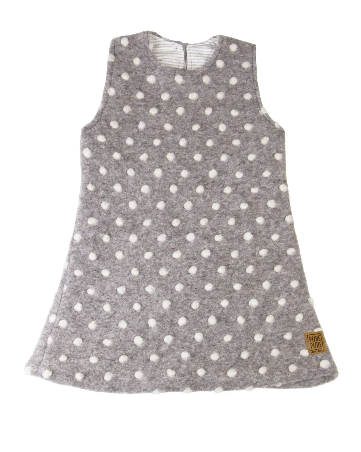 Mädchen Kleid Schurwolle Bio Baumwolle