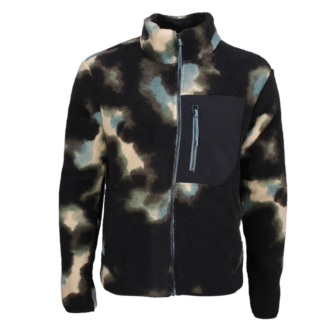 Ragwear Herren Fleece Teddyjacke Collsy Blur schwarz 2422 30029 1010 black