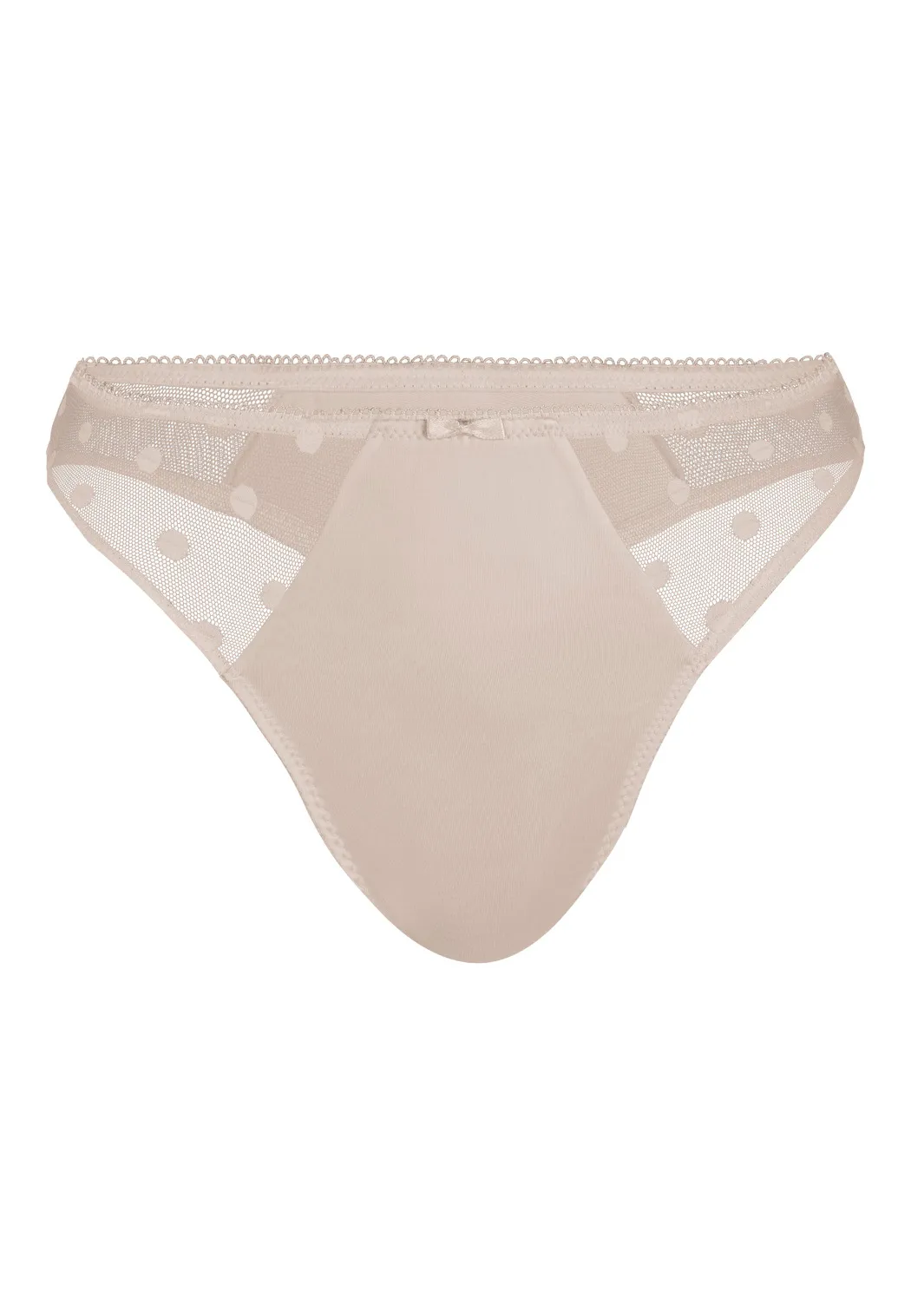 Sassa Dotted Mesh Damen String