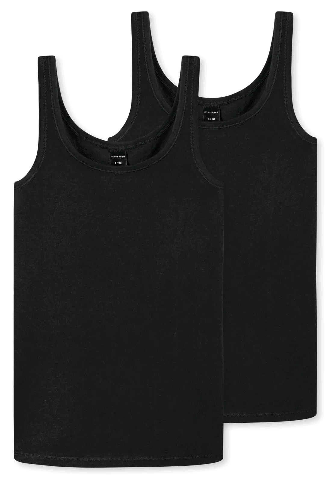 2er-Pack Schiesser 95/5 Mädchen Top