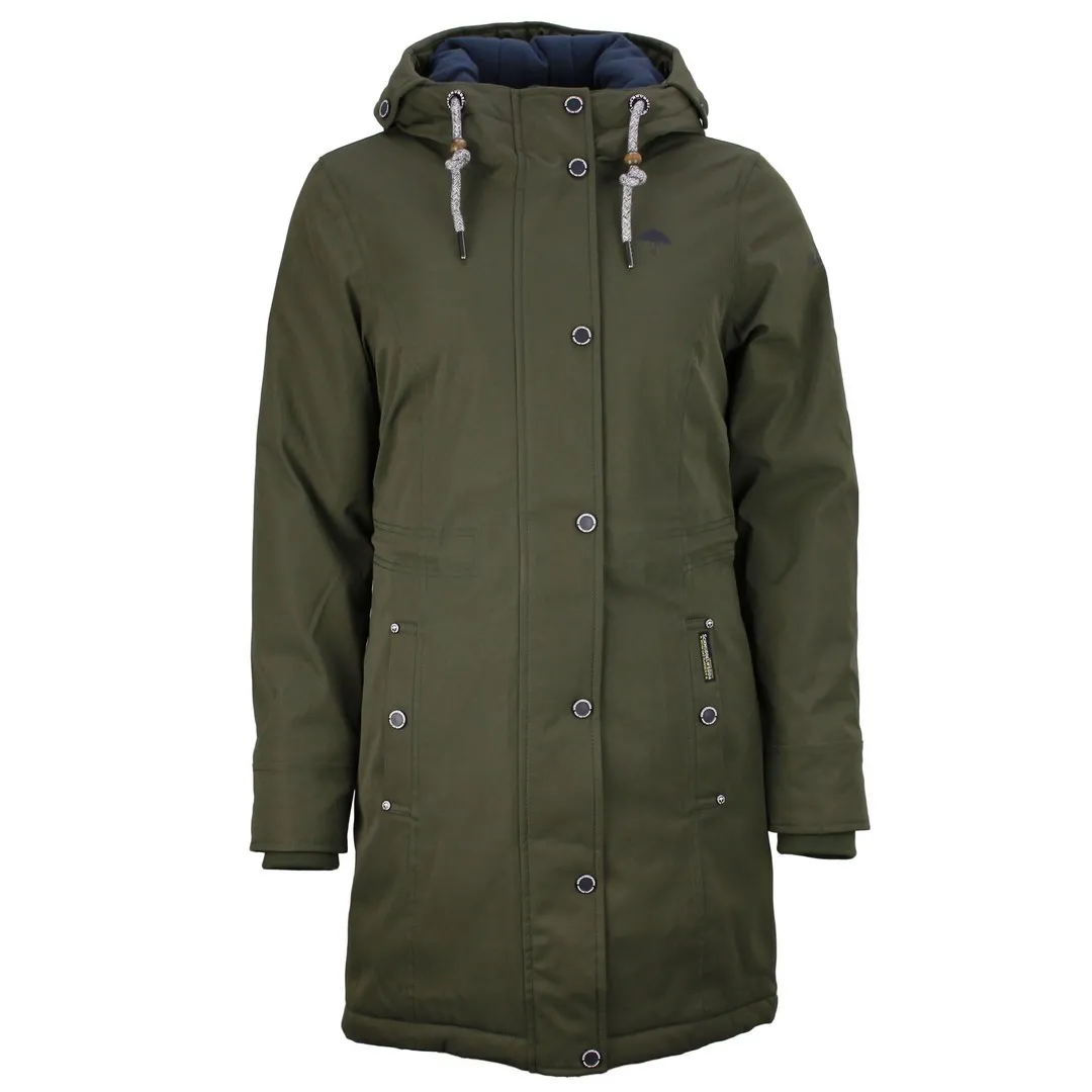 Schmuddelwedda Damen Winter Jacke Anorak grün 34314369 olive