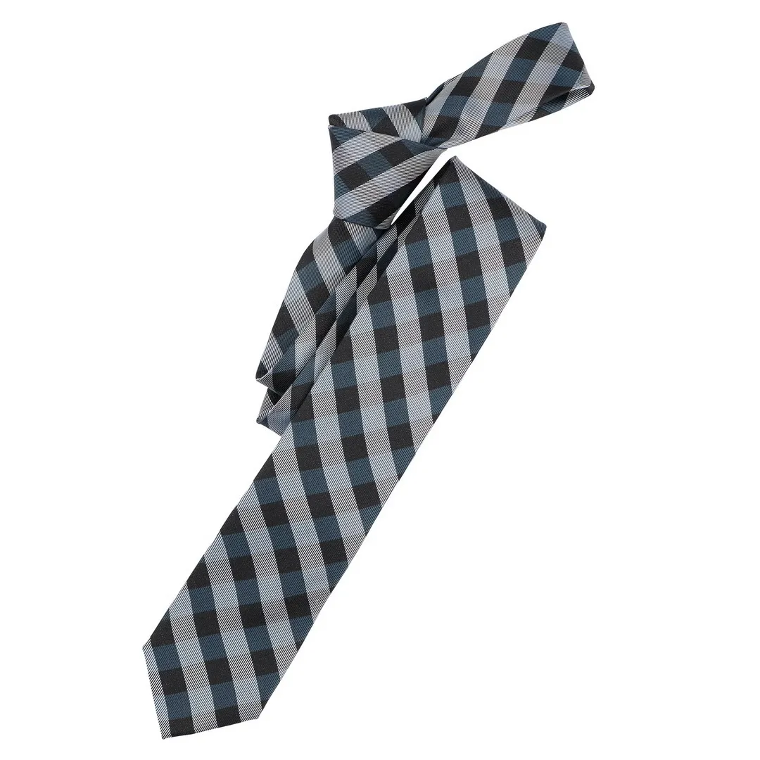 Venti Herren Slim Krawatte grün kariert 152224400 302