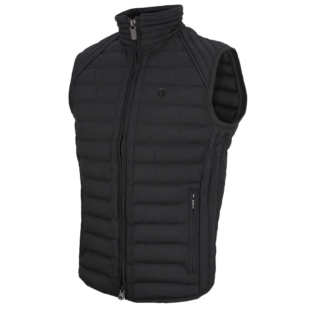 Wellensteyn Herren Weste Molecule Men Vest schwarz Unifarben MOVM 719 schwarz