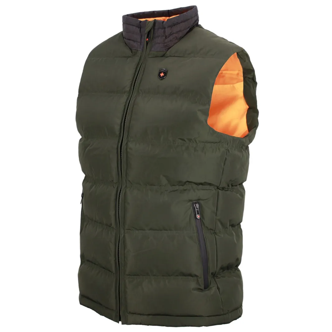 Wellensteyn Herren Weste Snowdome Vest grün-braun SNVM 560 Darkarmy