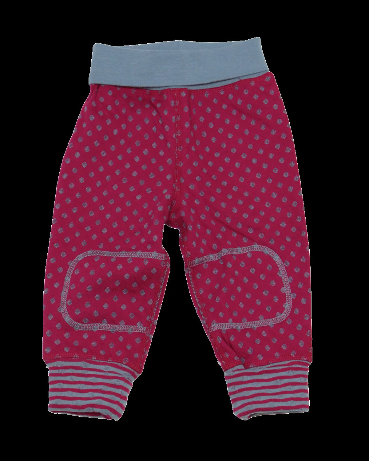 Baby Wendehose "Isfahan"" Bio Baumwolle, persischrot-taubenblau