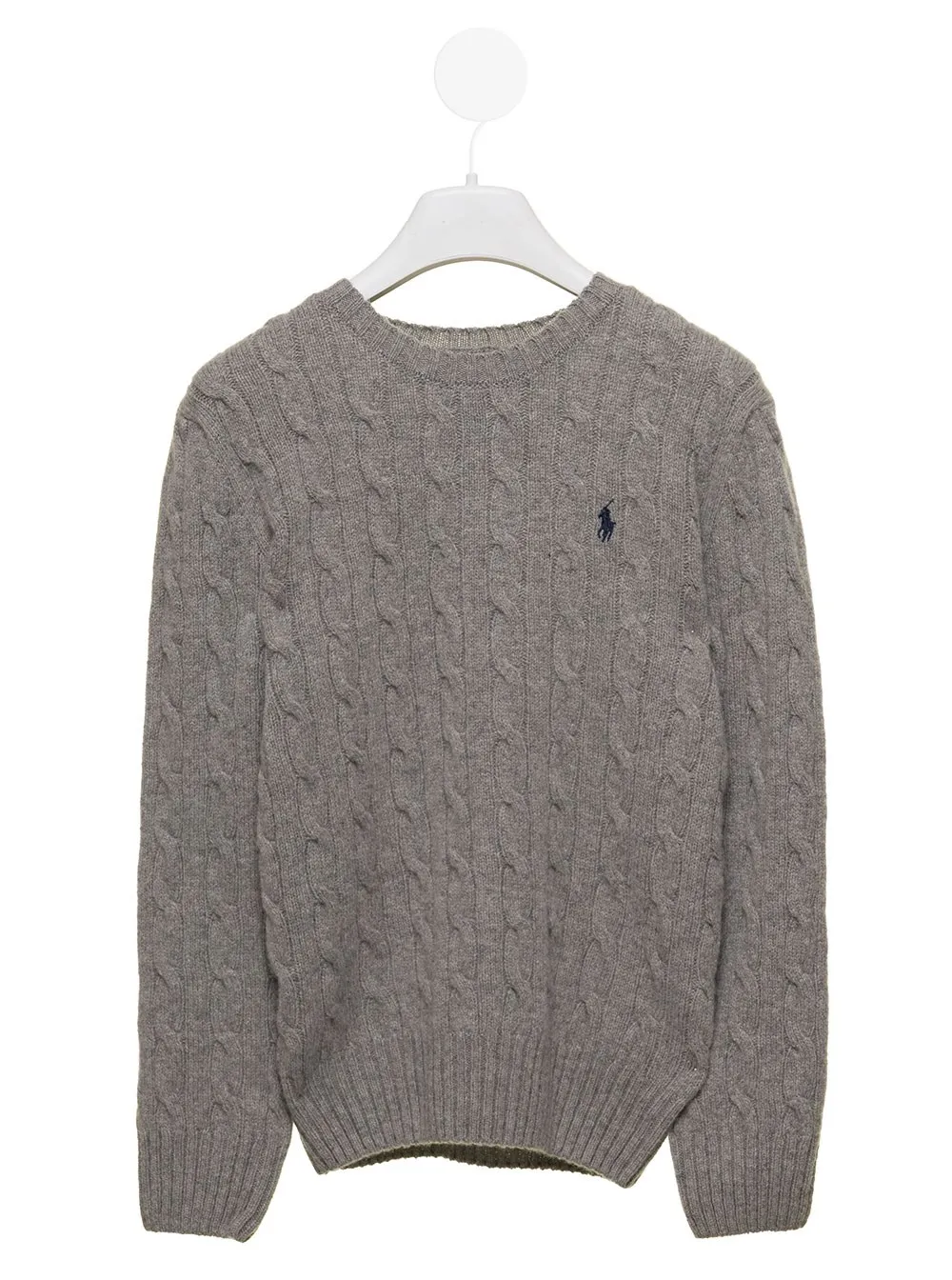 Polo Ralph Lauren Kids Baby Boy's Grey Jumper with Logo