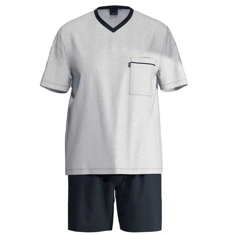 AMMANN Schlafanzug Oberteil + Hose KURZ 56 (XXL