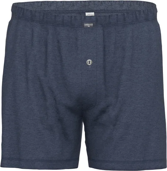 AMMANN Boxer-Short, Serie Denim, dunkelblau