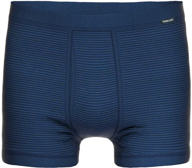 AMMANN Hose kurz mit Eingriff, Serie Jeans, dunkelblau