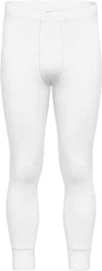 AMMANN Hose lang mit Eingriff, Serie 26 Doppelripp, weiß