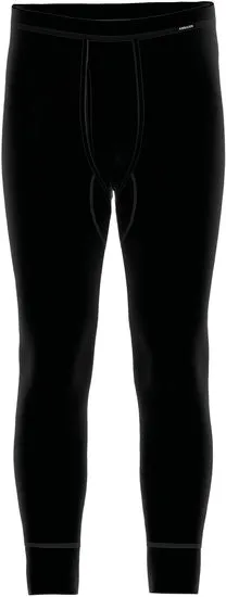 AMMANN Hose lang mit Eingriff, Serie 80 Feinripp, schwarz