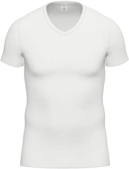 AMMANN Organic 181 FR V-Shirt 1/2 Arm weiß
