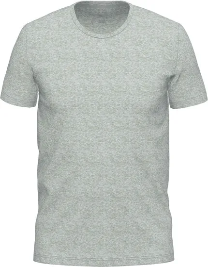 AMMANN Organic Close to you Shirt 1/2 Arm mit Rundhals cloud melange