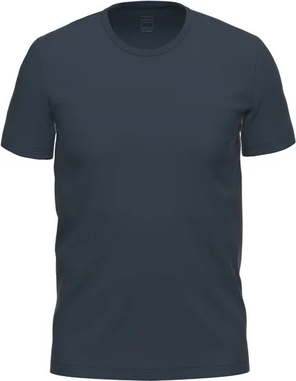 AMMANN Organic Close to you Shirt 1/2 Arm mit Rundhals nightblue
