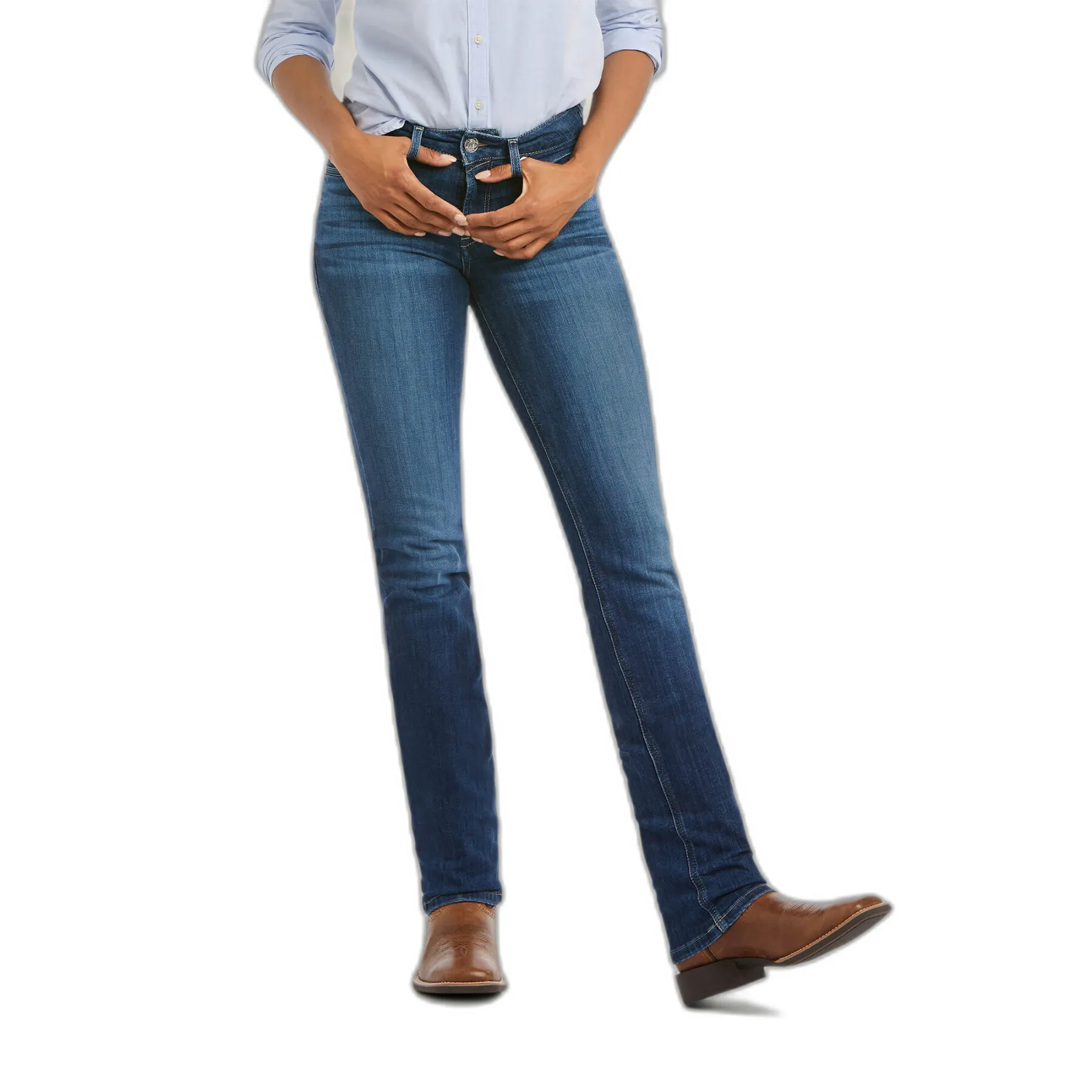 Gerade geschnittene Jeans Damen Ariat Real Perfect Abby