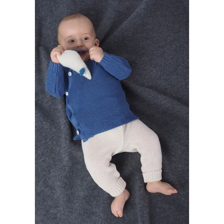 Reiff Schlüttli aus Wollstrick kbT uni Baby Wickelpullover