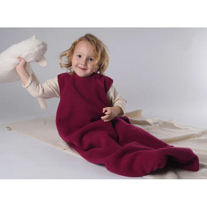 Reiff Schlafsack ohne Arm aus Schurwollfleece kbT