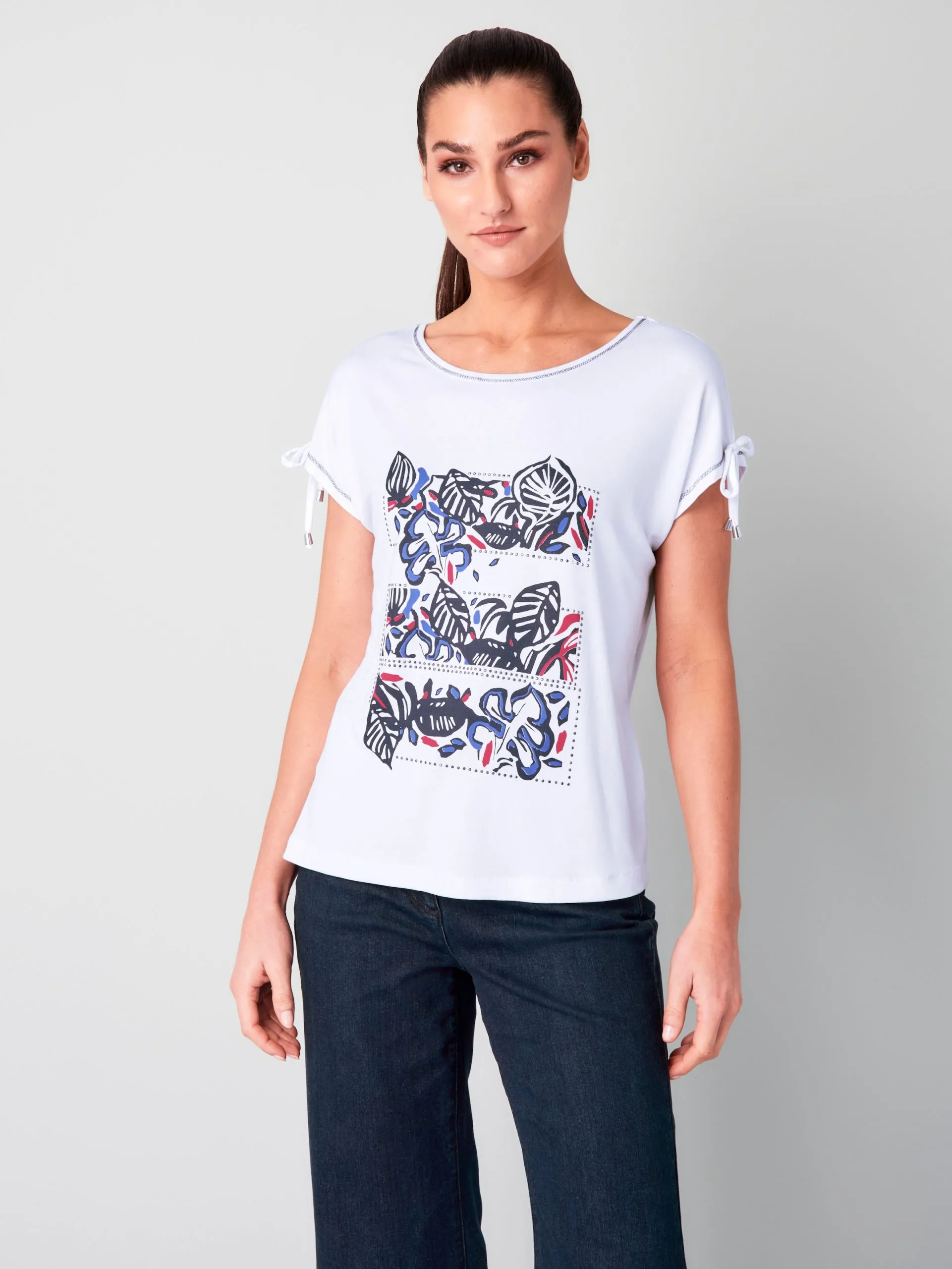 Shirt mit maritimen Druck