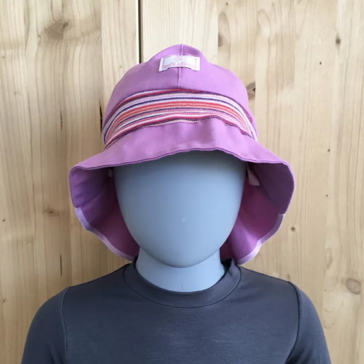 Pickapooh Feuerwehr 48 Strick BW kbA malve UV20/ BW-Strick kbA Streifen himbeere-pink-weiß