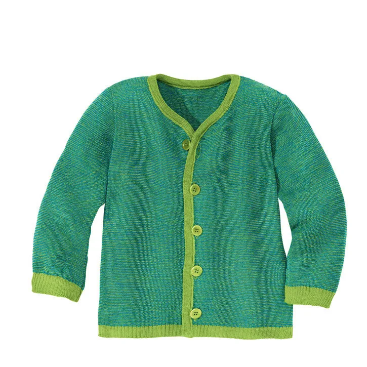 Disana Strickjacke Vorsaison, 100% bio-Schurwolle