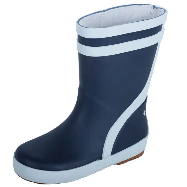 BMS Kinder Gummistiefel 21 marine Naturkautschuk