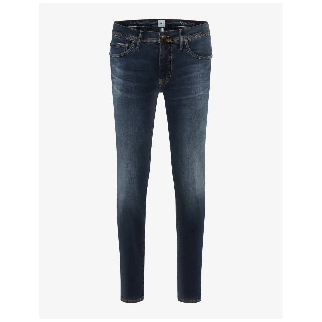 Brax Herren Jeans Hose Style Chris Slim Fit blau 817647 7950520 13