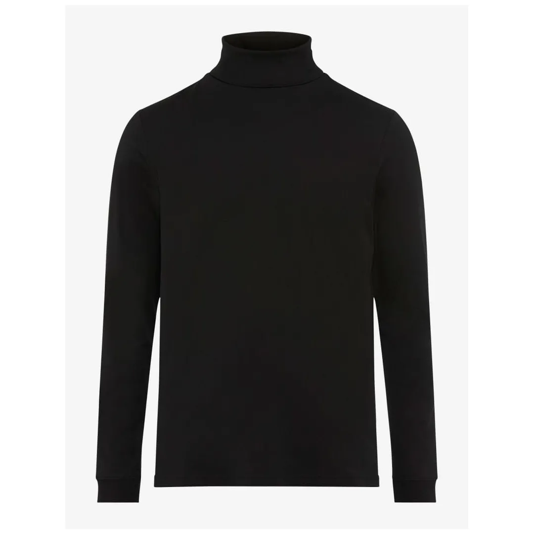 Brax Herren Langarmshirt Style Benno schwarz 273518 70435100 02 black