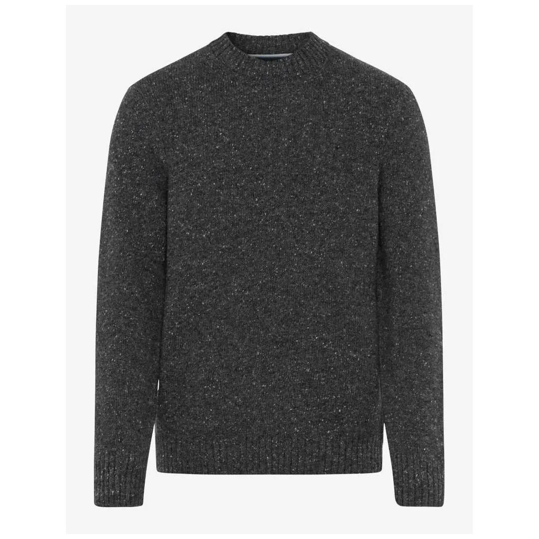 Brax Herren Strickpullover Style Buddy grau 272258 70128800 07 cement