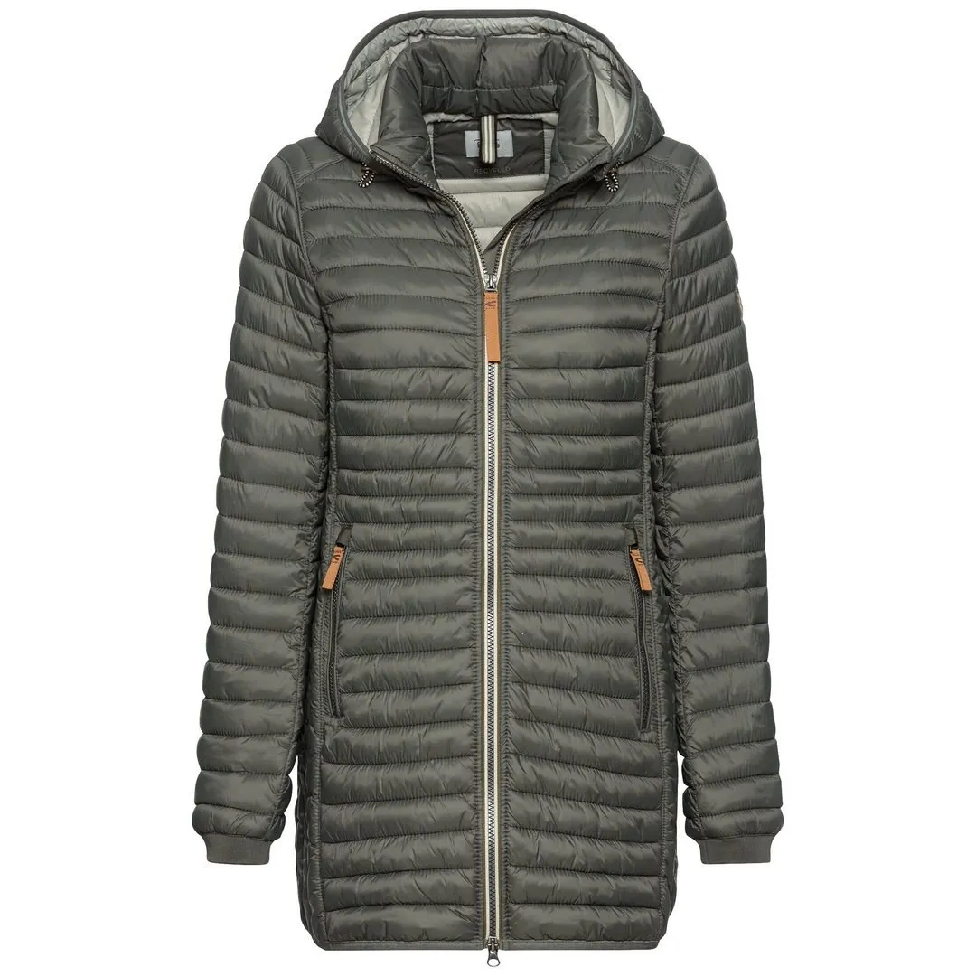Camel active Damen Jacke Steppjacke grün 9E50 320060 34 khaki