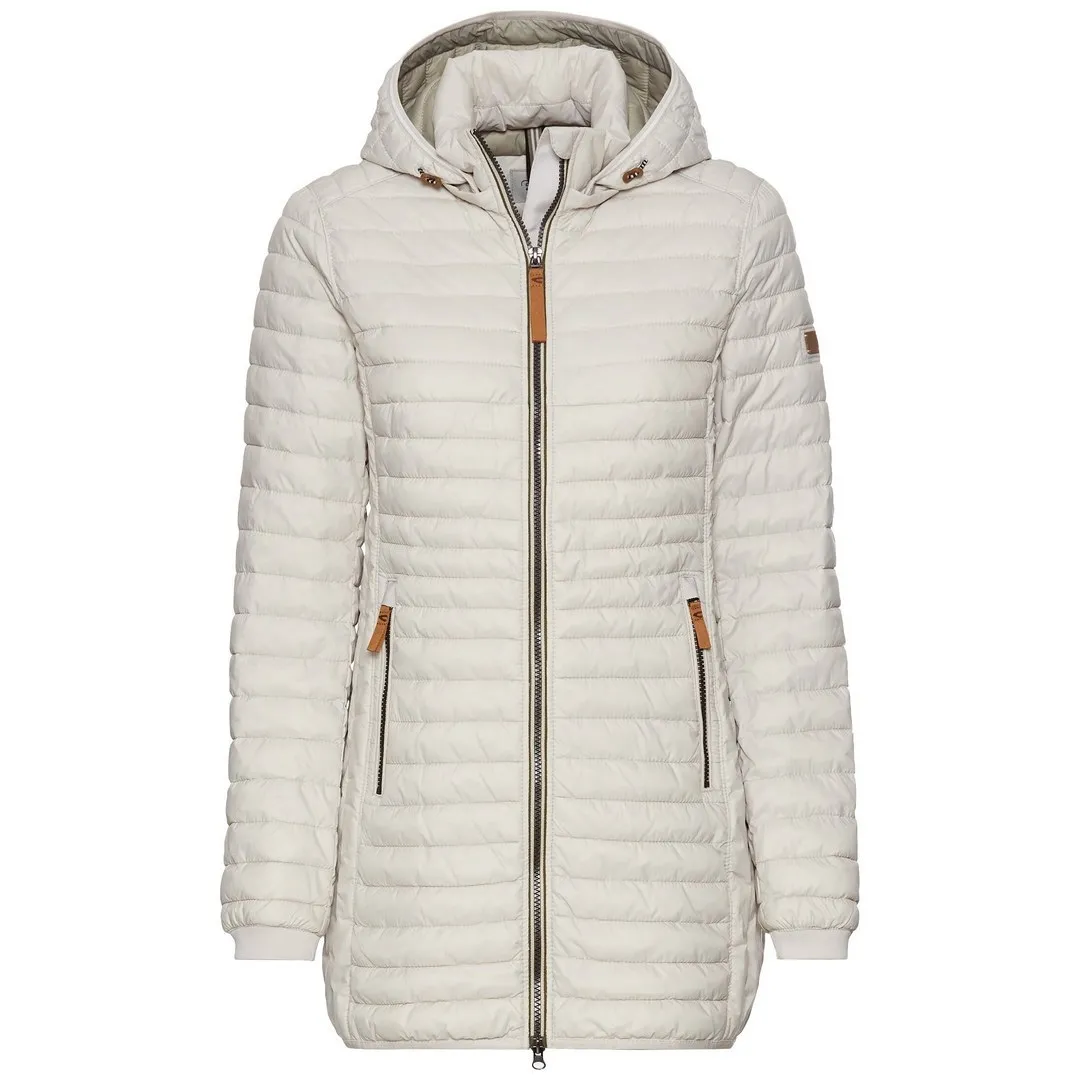 Camel active Damen Jacke Steppjacke weiß 9E50 320060 66 pearl