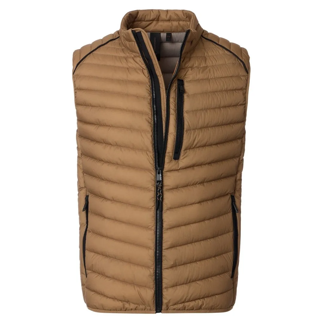 Casamoda Herren Weste Steppweste Regular Fit braun 554474100 630