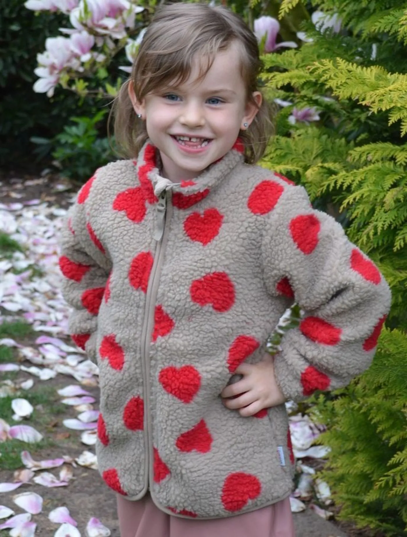 CeLaVi Teddy-Fleecejacke