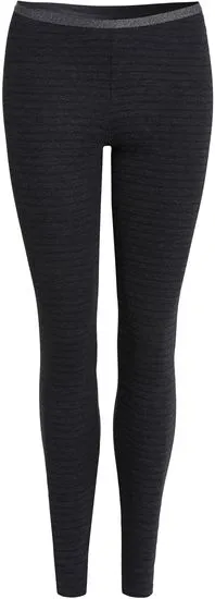 conta Damen Hose Lang schwarz geringelt 1-er Pack