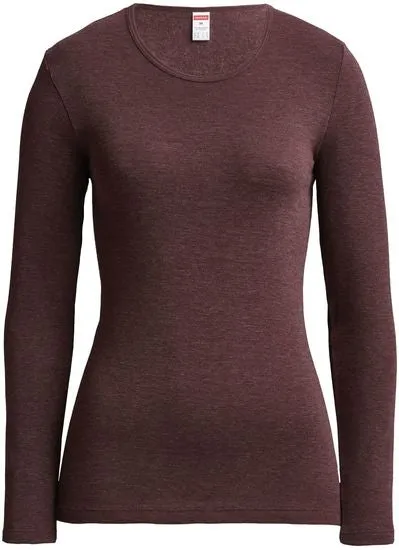 conta Damen Shirt 1/1 Arm burgund geringelt 1-er Pack