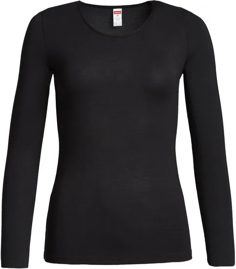conta Damen Shirt 1/1 Arm Schwarz 1-er Pack