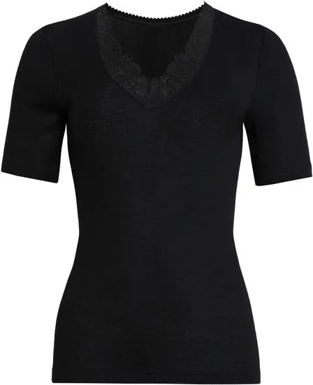 conta Damen Spenzer 1/4 Arm Schwarz 1-er Pack