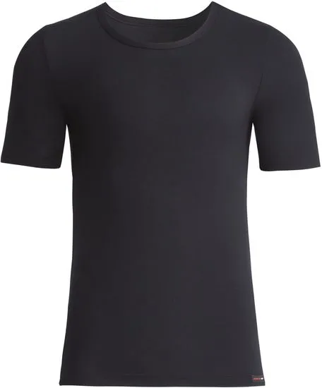 conta Herren Shirt 1/4 Arm mit Rundhals Schwarz 1-er Pack