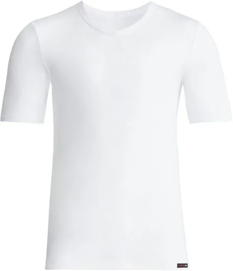 conta Herren Shirt 1/4 Arm mit V-Ausschitt weiß 1-er Pack