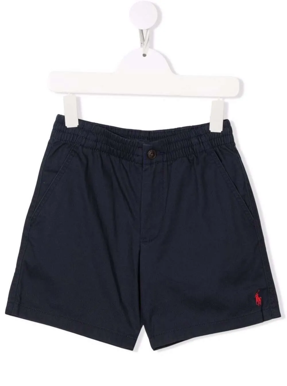 Polo Ralph Lauren Boy Baumwolle Blaue Bermudas mit Logo